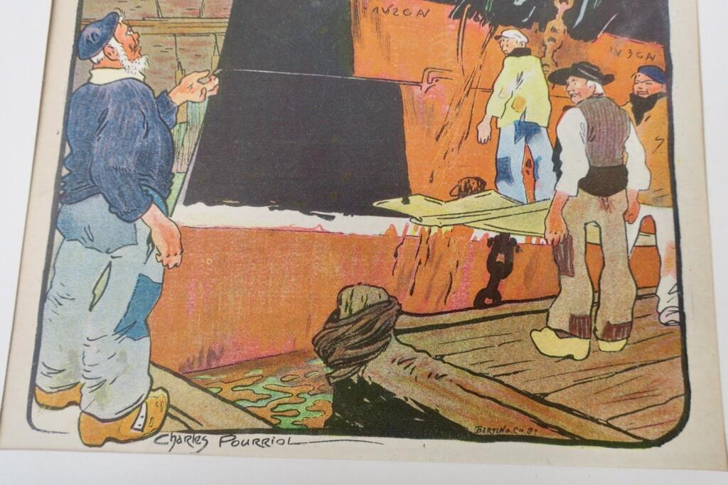 Ten vibrant etchings by Pourriol