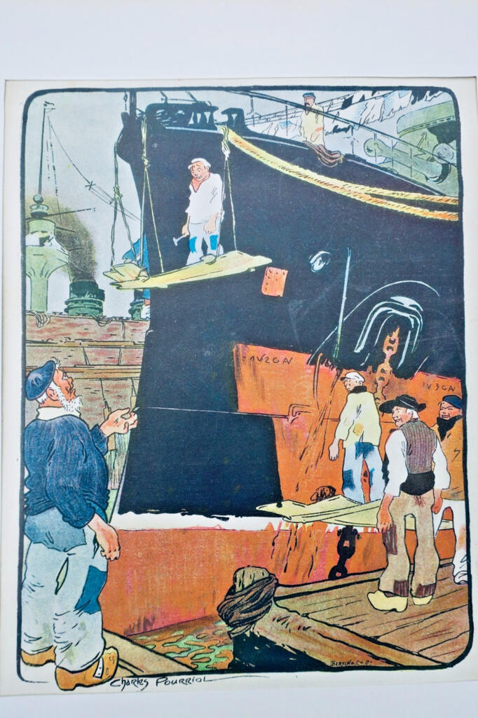 Ten vibrant etchings by Pourriol