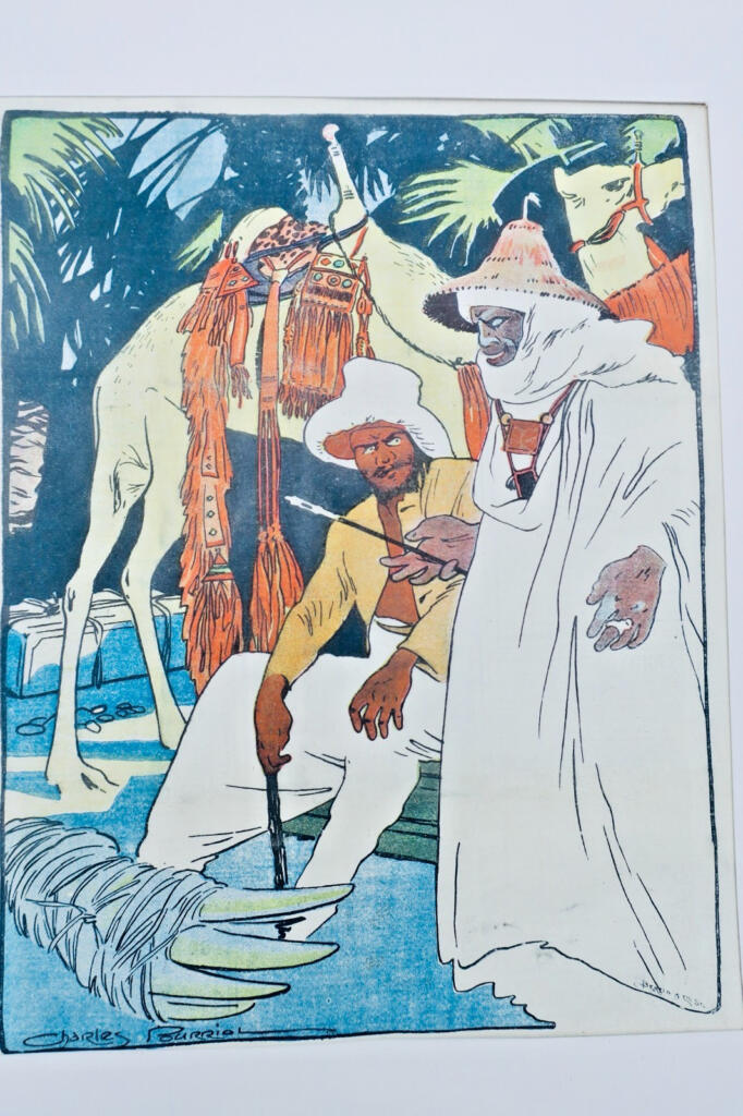 Ten vibrant etchings by Pourriol