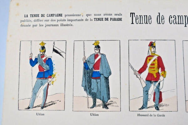 1870年プロイセン・バーデン・バイエルン軍野戦服