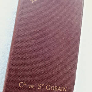 1935 calpin calendrier Engrais chimiques manufacture Saint-Gobain 74 x 125 mm.