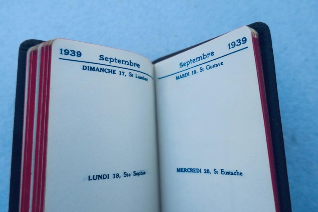 1939 calpin calendrier Engrais chimiques manufacture Saint-Gobain 74 x 125 mm.