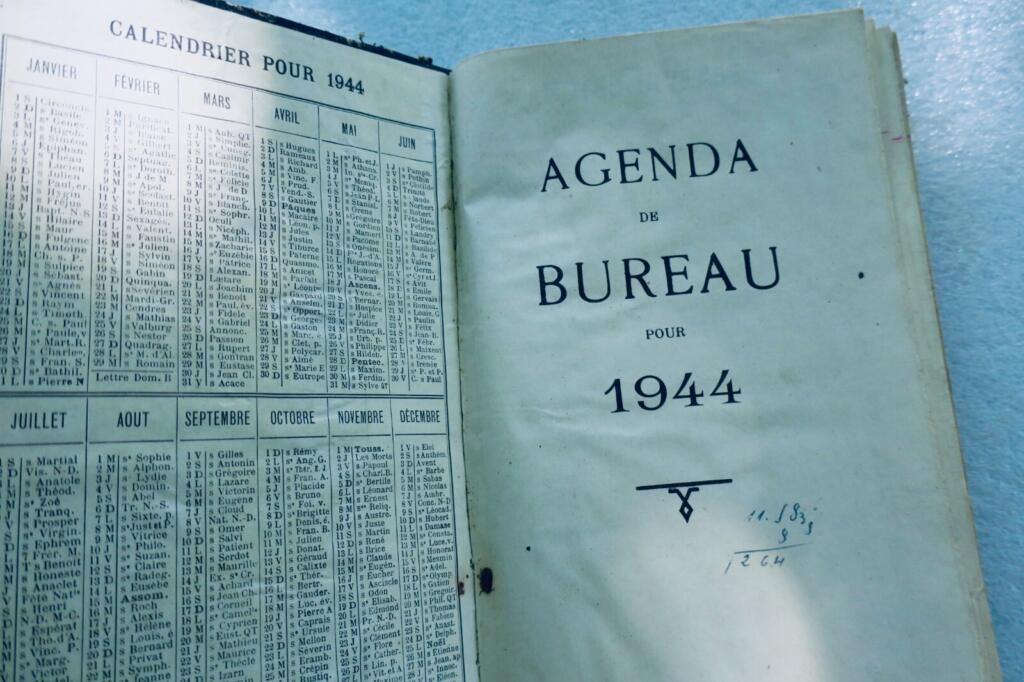 1944 Kriegs-Büroagenda