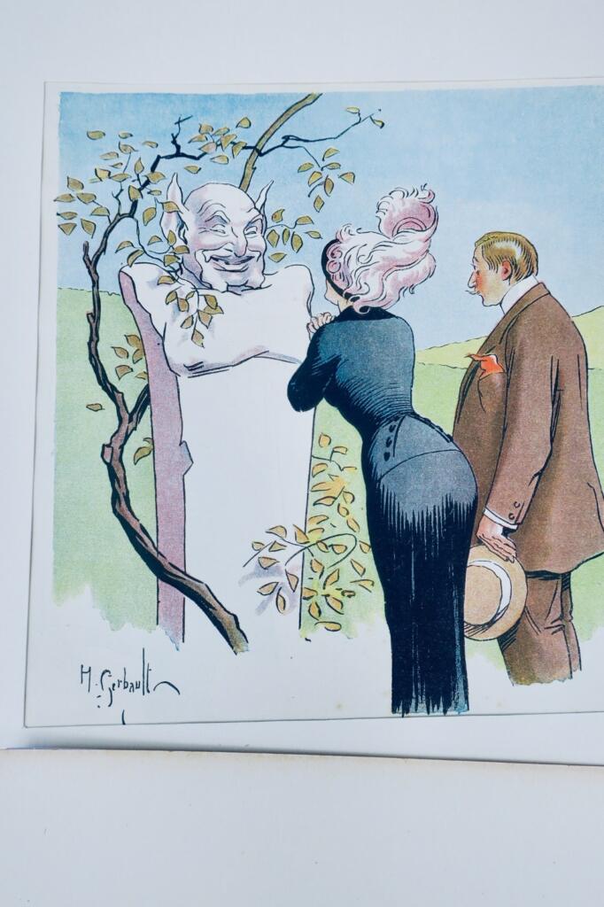 H. 热尔博的六幅彩色版画