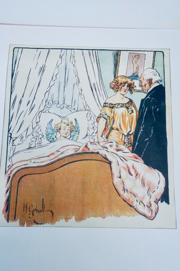H. 热尔博的六幅彩色版画