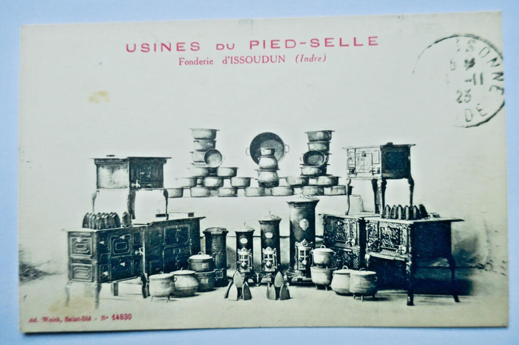 Fonderie usine du pied-selle fonderie ISSOUDUN Indre
