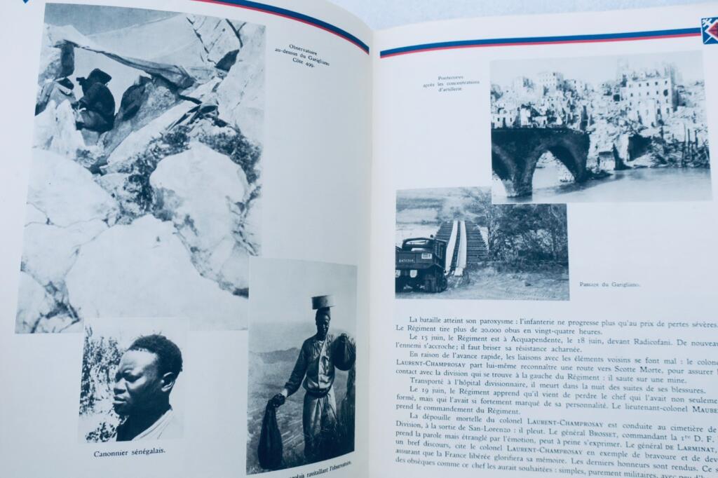 FFL 1ER REGIMENT D&rsquo;ARTILLERIE JUIN 1940 /JUIN 1945 1ERE DIVISION FRANCAISE LIBRE