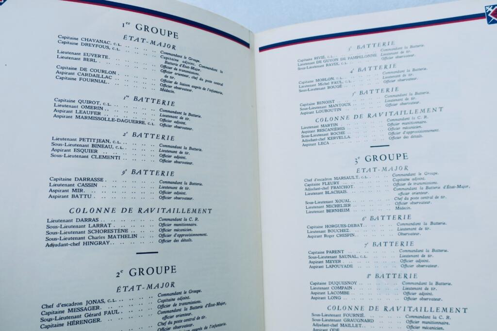 FFL 1ER REGIMENT D&rsquo;ARTILLERIE JUIN 1940 /JUIN 1945 1ERE DIVISION FRANCAISE LIBRE