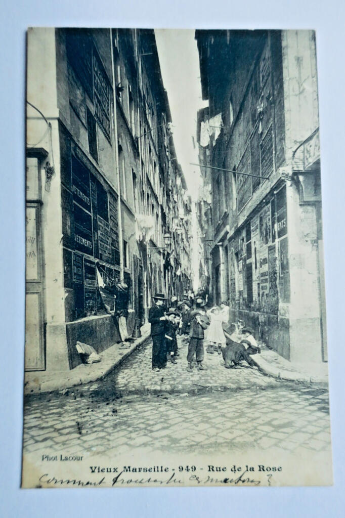 VIEUX MARSEILLE 13 rue de la rose 1903