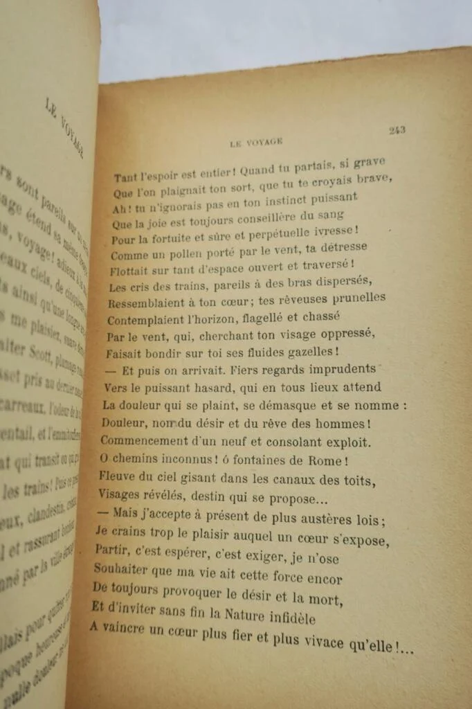 COMTESSE DE NOAILLES Les Forces éternelles + dédicace…