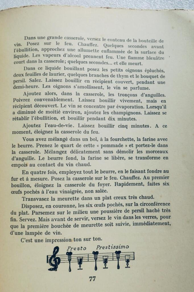 Édouard de POMIANE, GIROUX 二十道下酒菜