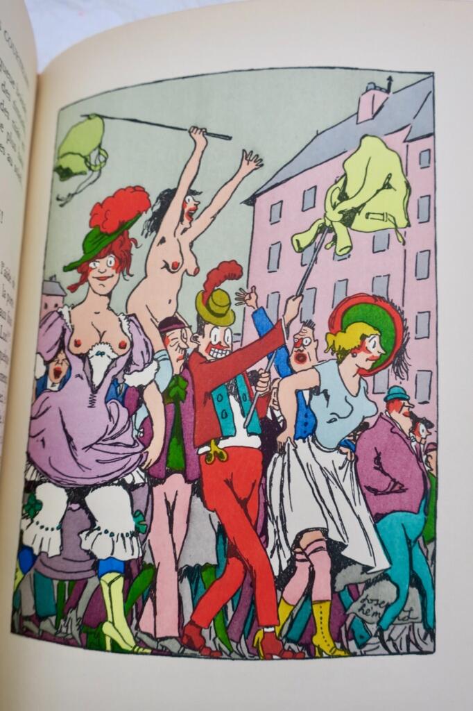 Complete illustrated works of Georges Courteline by Hémard