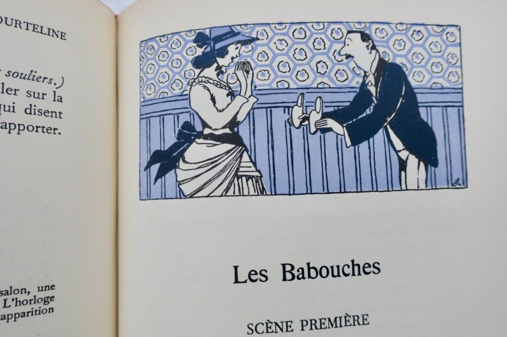 Complete illustrated works of Georges Courteline by Hémard