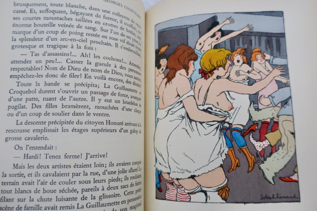 Complete illustrated works of Georges Courteline by Hémard