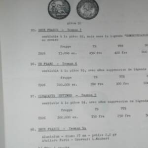 repertoire des monnaies monégasques par Jean de MEY + monnaies diverses