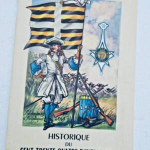 régiment historique du cent-trente-quatre d'infanterie