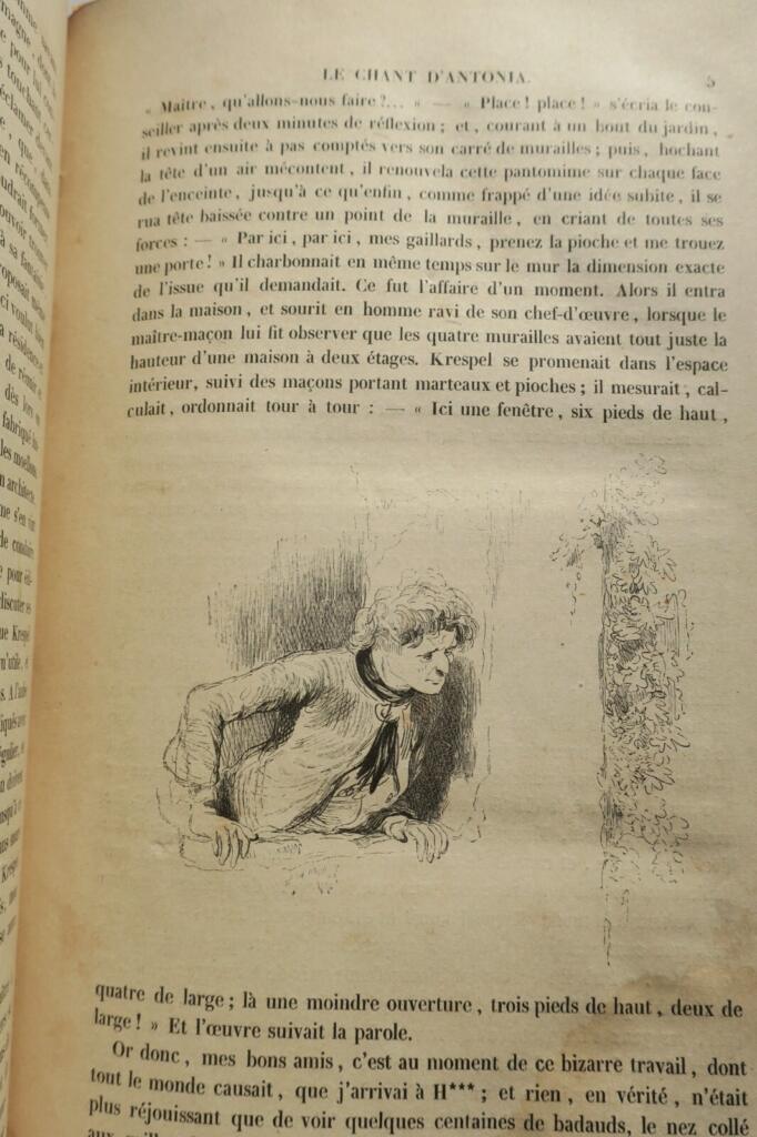HOFFMANN Contes fantastiques de Hoffmann – Gavarni 1843