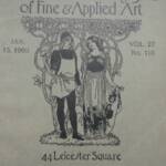 Art magazine with French translations (1903)