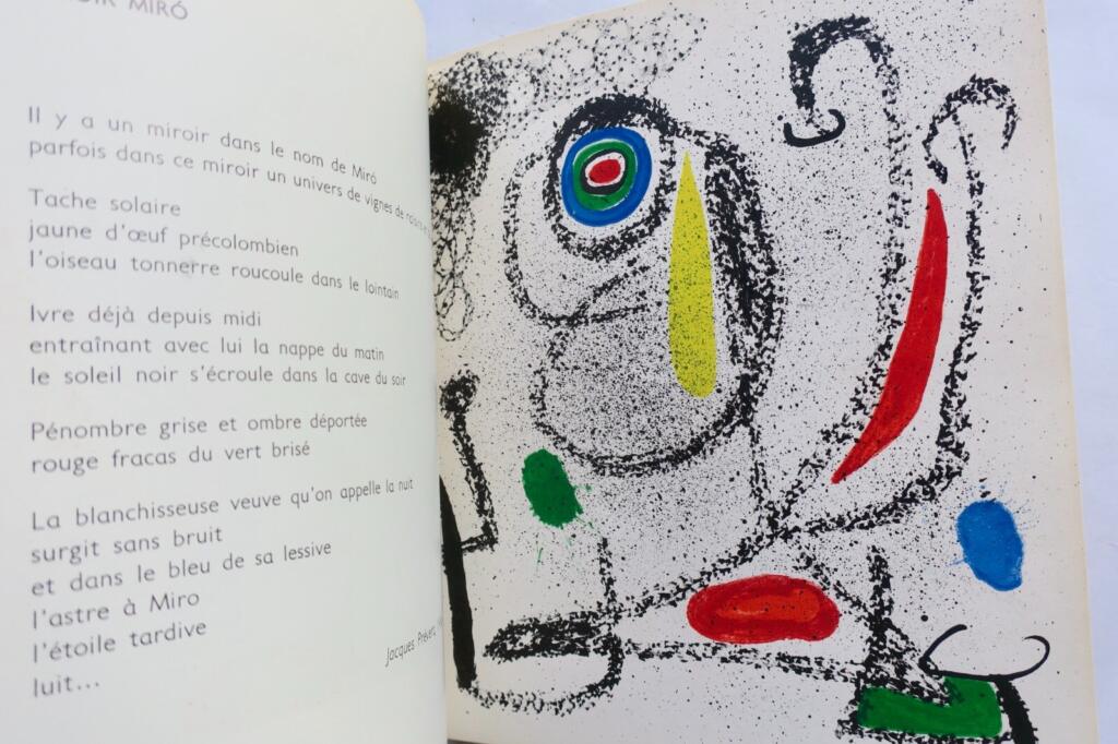 Mirós Lithografien in der Fondation Maeght 1968
