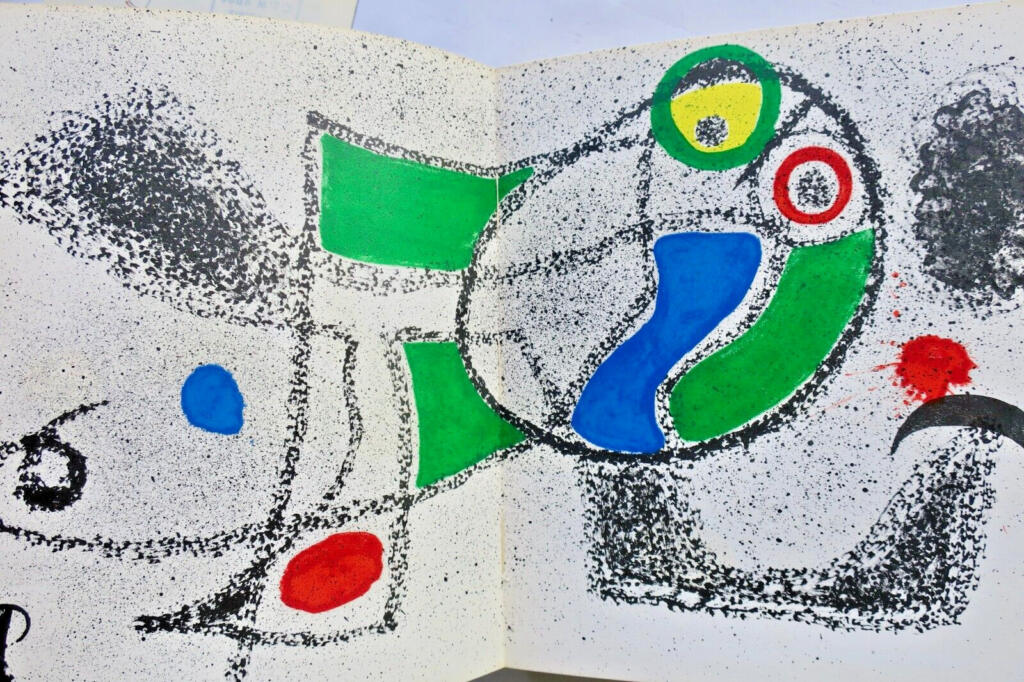 Mirós Lithografien in der Fondation Maeght 1968