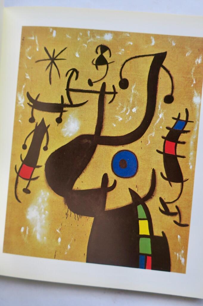 Miro lithographs exhibition catalog with original prints