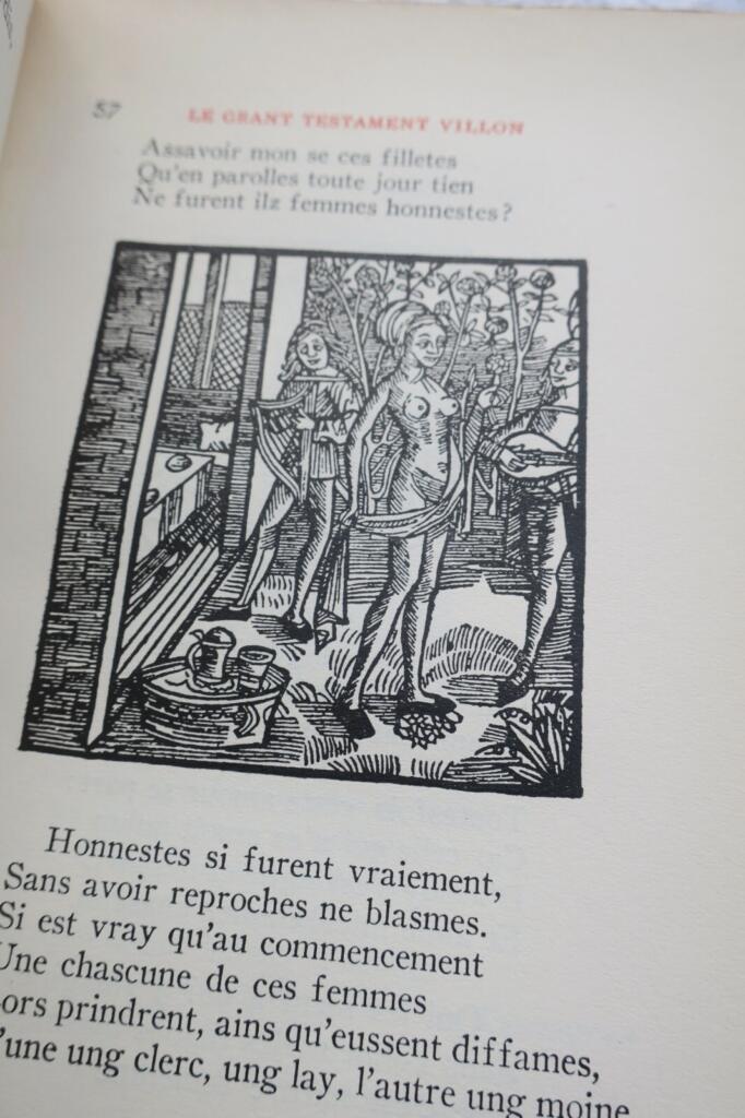 Villon Françoys Les oeuvres de Françoys Villon de Paris contenant Les Lais…