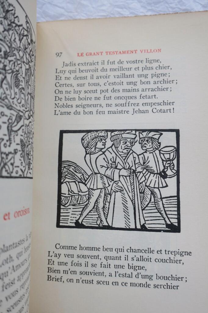 Villon Françoys Les oeuvres de Françoys Villon de Paris contenant Les Lais…