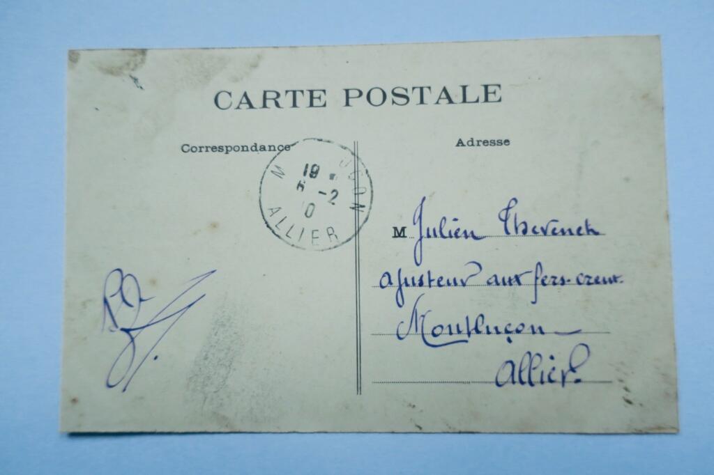 Bahnhof Saint-Sulpice-Laurière, 1910
