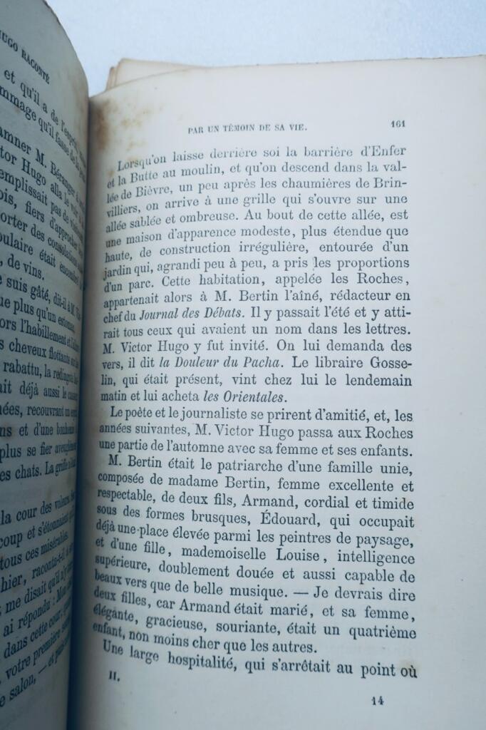 ヴィクトル・ユーゴー　その生涯の目撃者による語り　1868