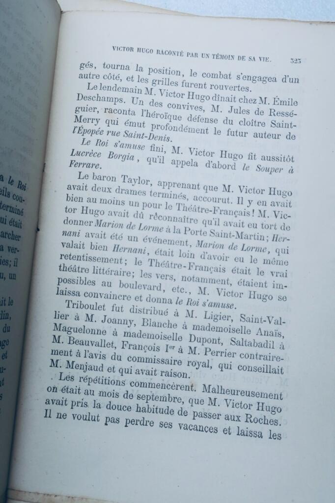 ヴィクトル・ユーゴー　その生涯の目撃者による語り　1868