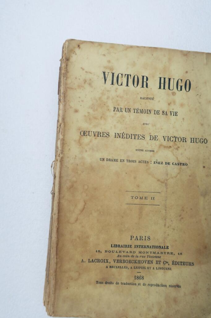 ヴィクトル・ユーゴー　その生涯の目撃者による語り　1868