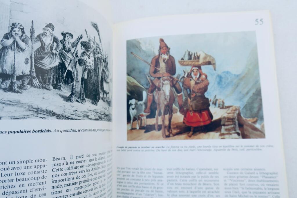 Traditionelle Trachten der Aquitaine