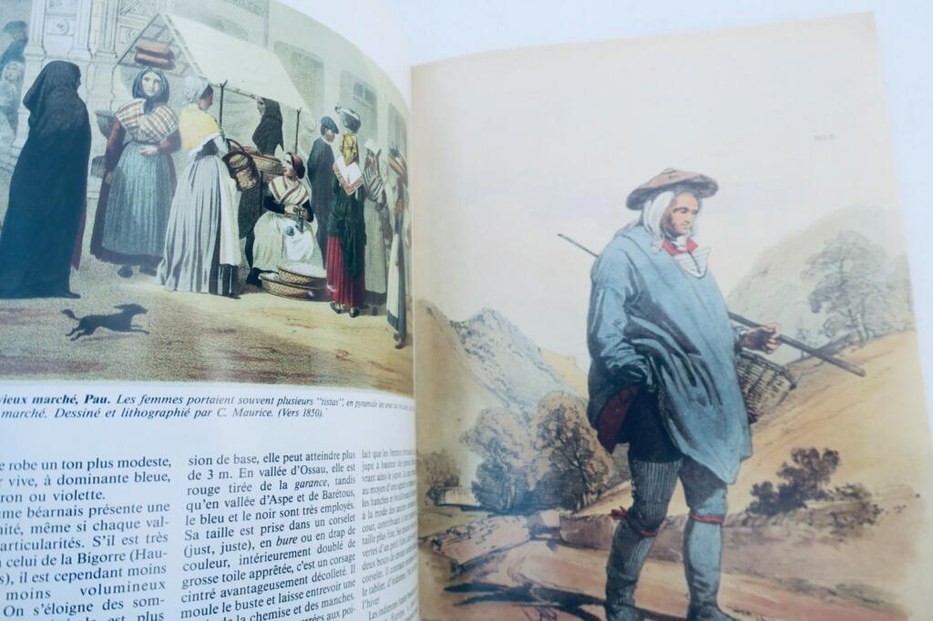 Traditionelle Trachten der Aquitaine