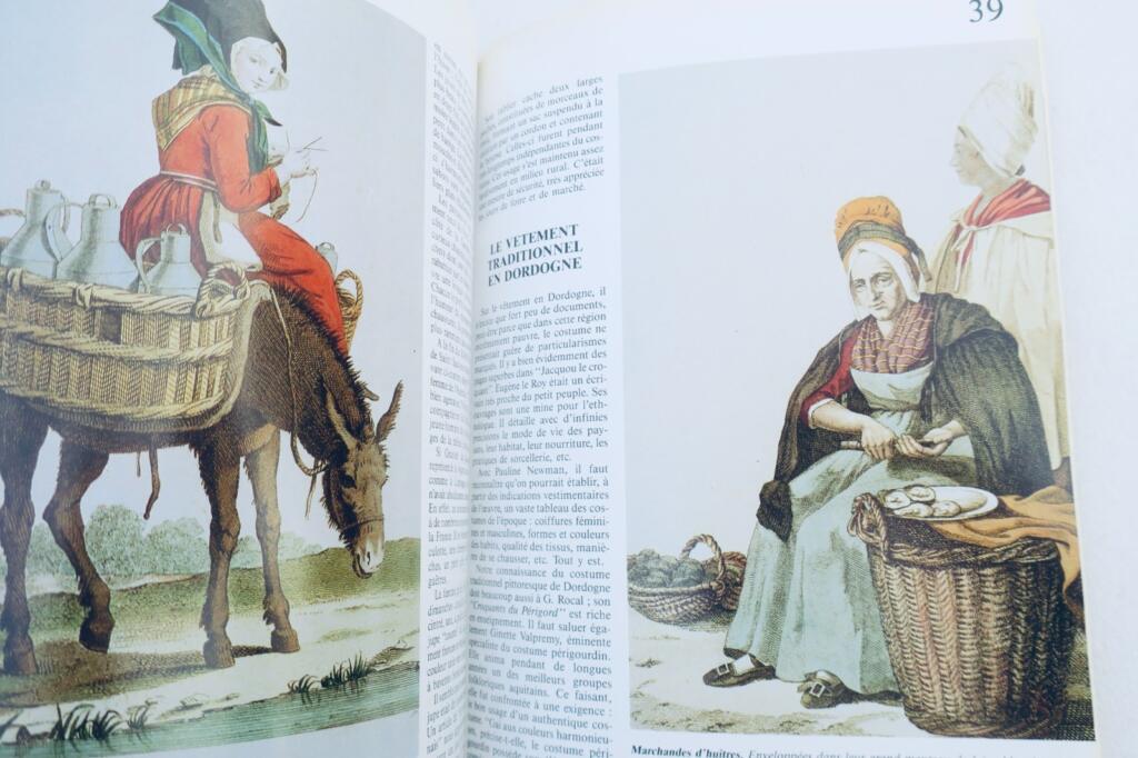 Traditionelle Trachten der Aquitaine