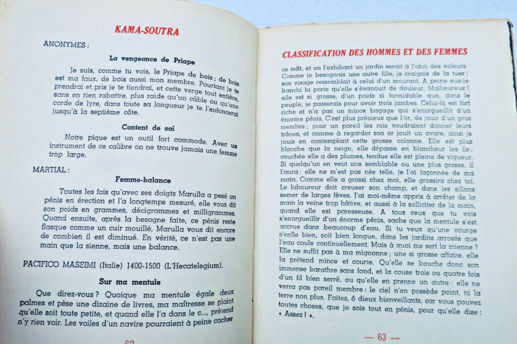 Translation of Vatsyayana's KAMA-SUTRA