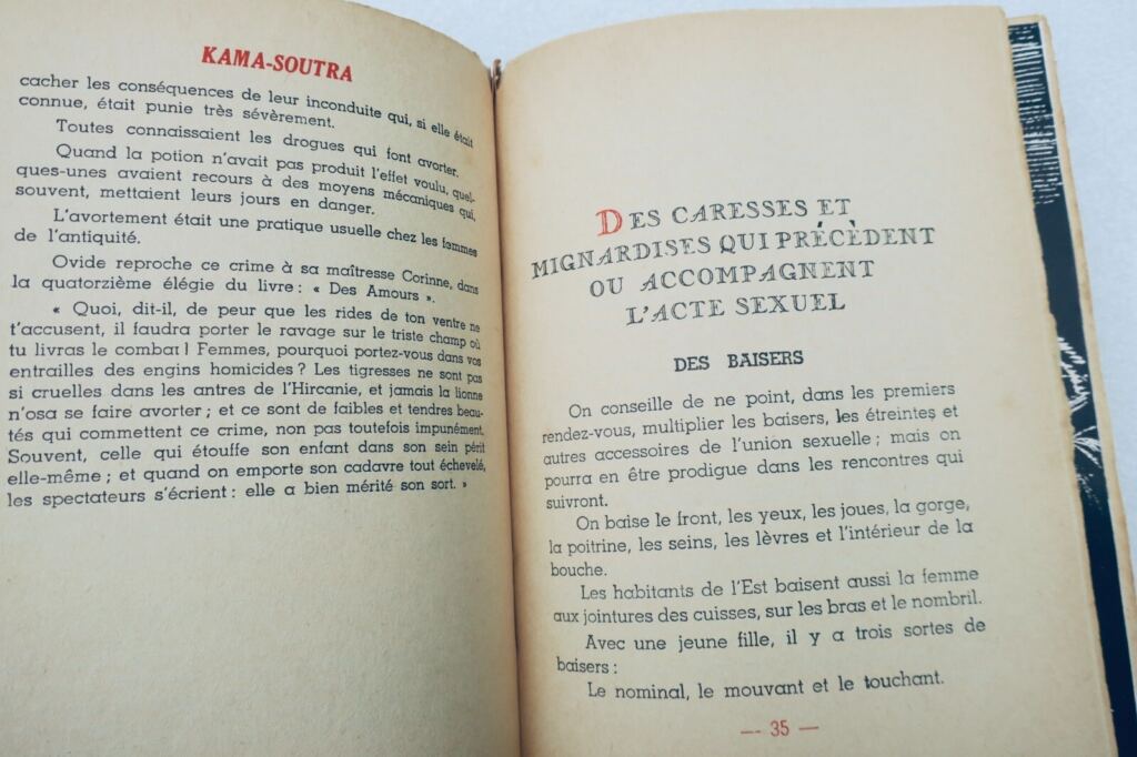 Translation of Vatsyayana's KAMA-SUTRA