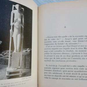 SURREALISME BRETON André: L'amour fou. Paris, Gallimard, collection Métamorphose