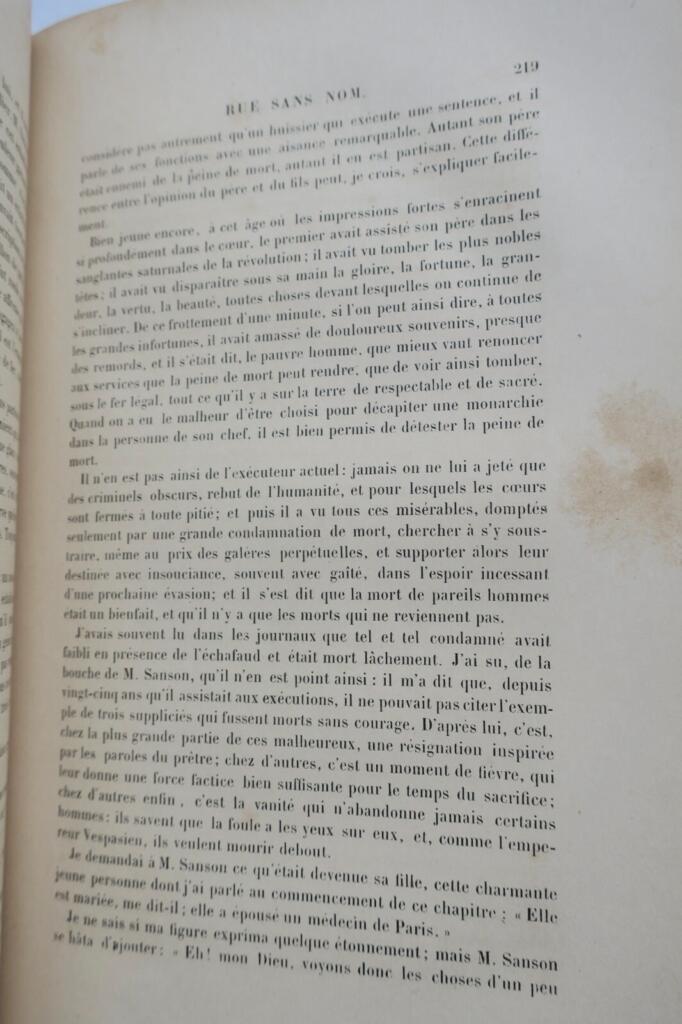 Straßen von Paris: Antikes und modernes Paris 1844