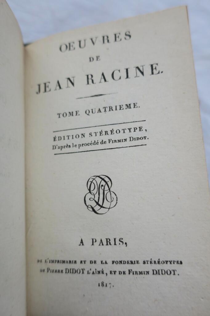 Works of Jean Racine