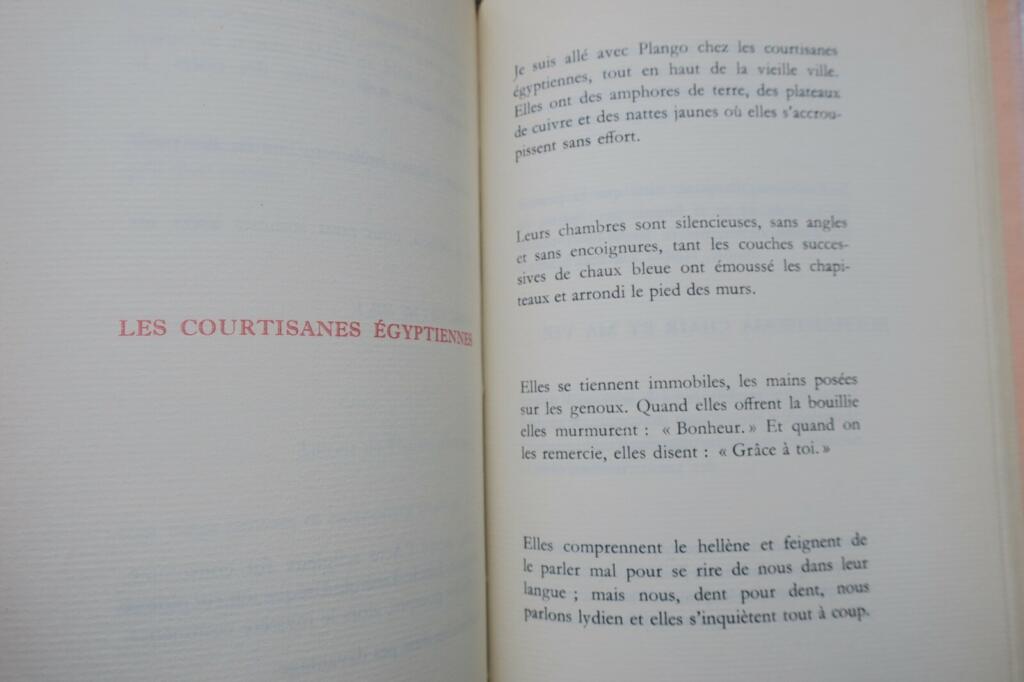 érotique LOUYS PIERRE LES CHANSONS DE BILITIS