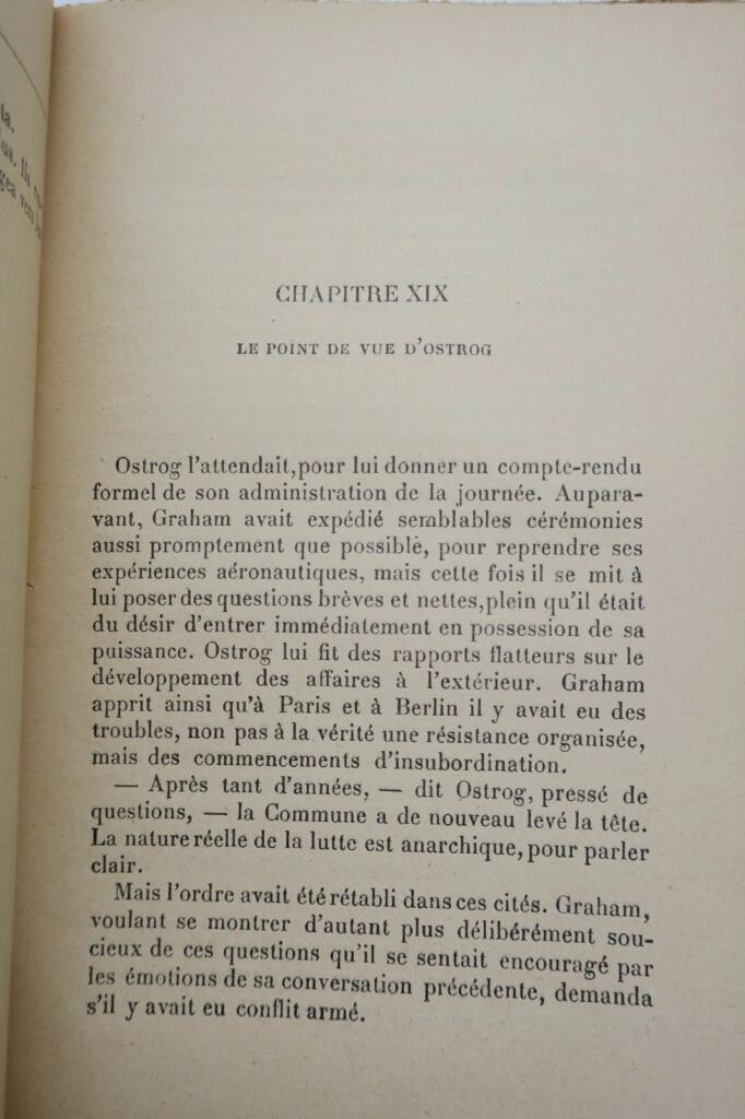 SF WELLS QUAND LE DORMEUR S&rsquo;EVEILLERA EO