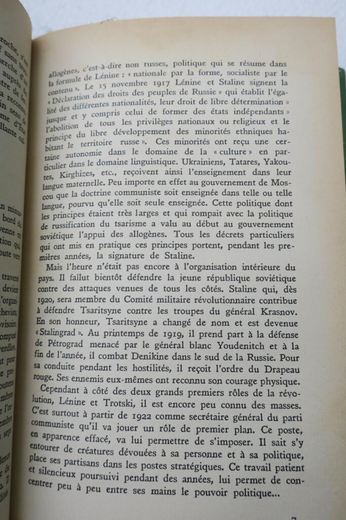 Russie Six ans à Moscou 1937.