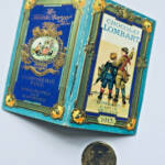 chocolat Lombart 1913 calendrier 48 x 76 mm.