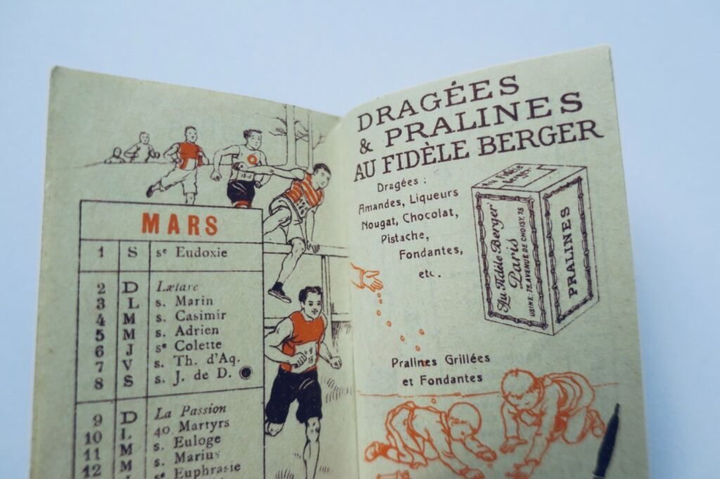 1913 Lombart Chocolate Calendar