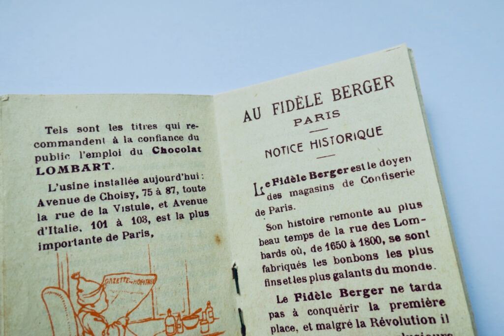 1913 Lombart Chocolate Calendar