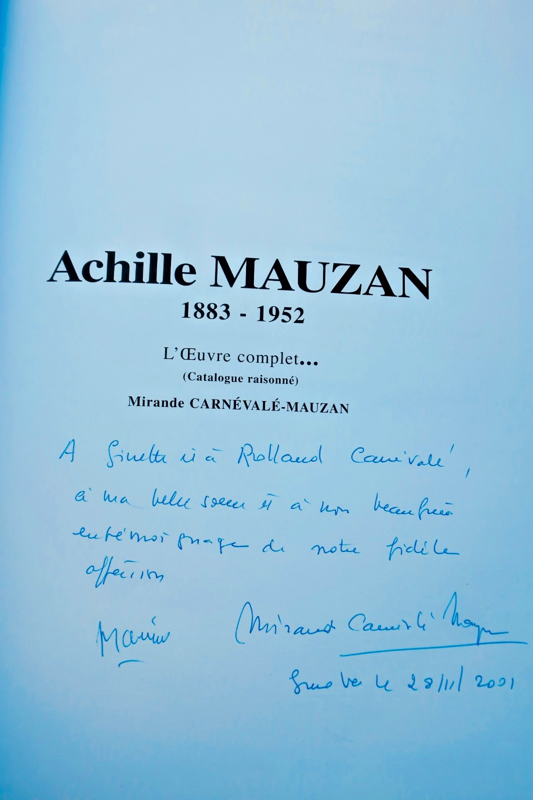 Achille Mauzan Catalogue Raisonné Mirande Carnévalé-Mauzan – Image 45