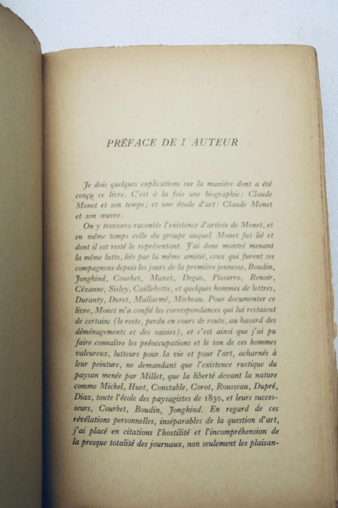 Claude Monet, sa vie , son oeuvre 1924