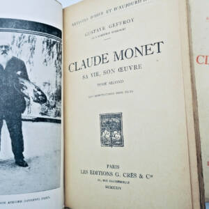 Claude Monet, sa vie , son oeuvre 1924