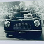 Prinz Rainier von Monaco in historischen Autofotos
