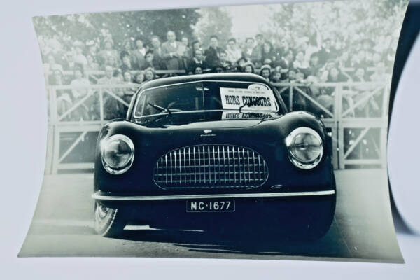 Monaco Prince Rainier AUTOMOBILE HORS CONCOURS photo argentique 18 x 13 cm.